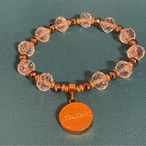 Rustic Cuff FAITH Message